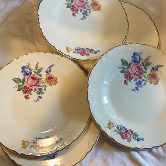 5 Scio Pottery HAZEL Floral Pattern